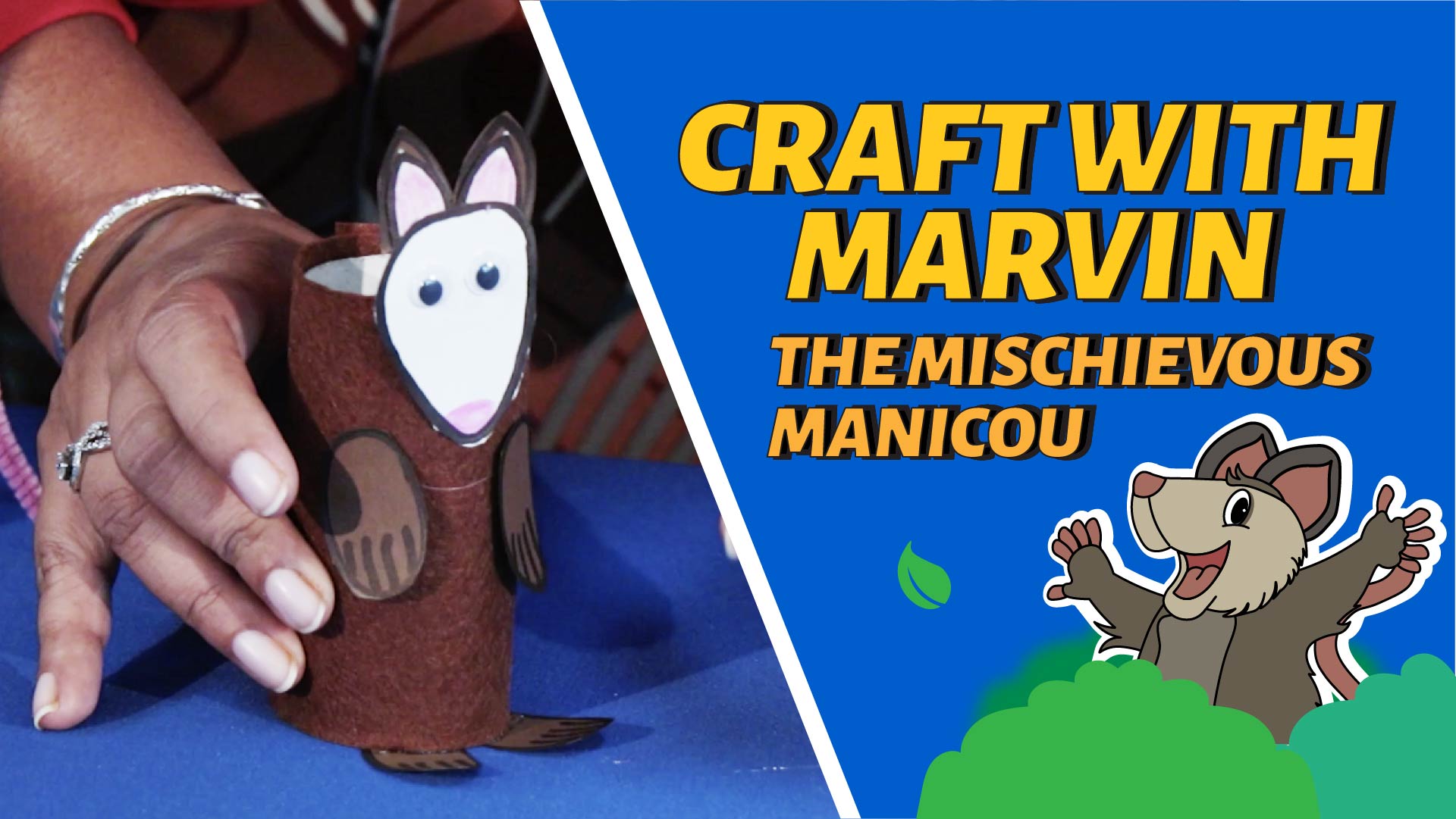 Marvin the Manicou Craft Activity